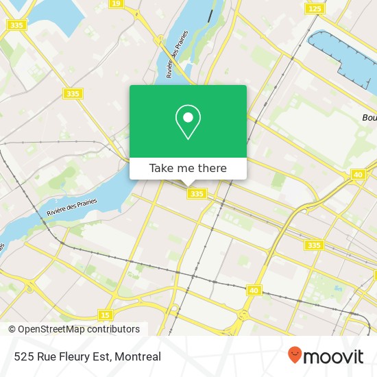 525 Rue Fleury Est map