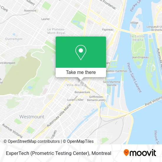 ExperTech (Prometric Testing Center) map