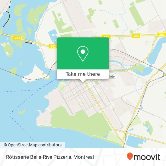 Rôtisserie Bella-Rive Pizzeria, 118 Rue du Marché Salaberry-de-Valleyfield, QC J6T 1P9 map