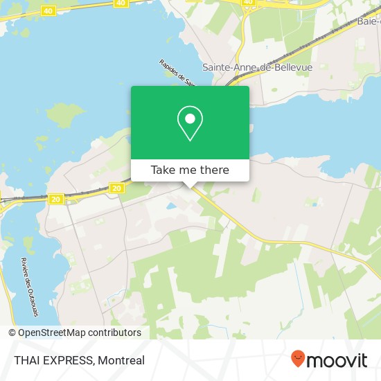 THAI EXPRESS, 100 Boulevard Don-Quichotte L'Île-Perrot, QC J7V 6L7 map