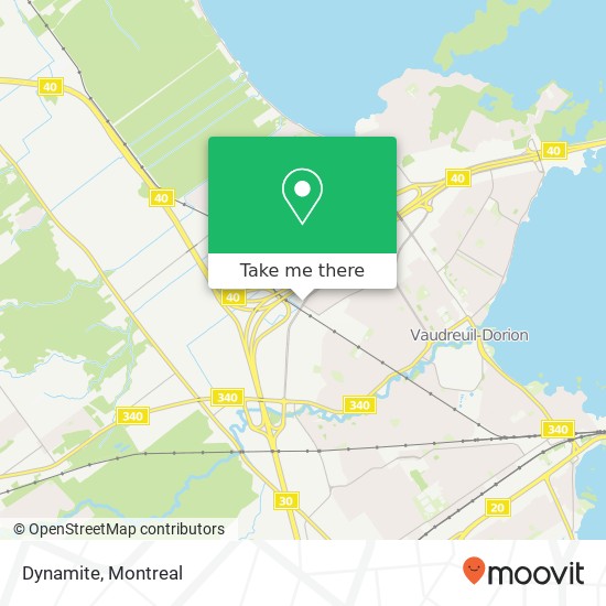 Dynamite, 3120 Boulevard de la Gare Vaudreuil-Dorion, QC map