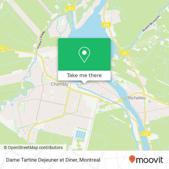 Dame Tartine Dejeuner et Diner, 1878 Avenue Bourgogne Chambly, QC J3L 1Z3 map