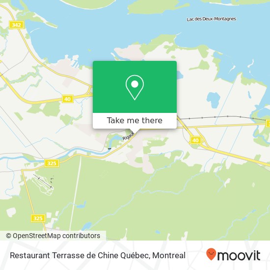 Restaurant Terrasse de Chine Québec, 131 Rue St-Pierre Rigaud, QC J0P map