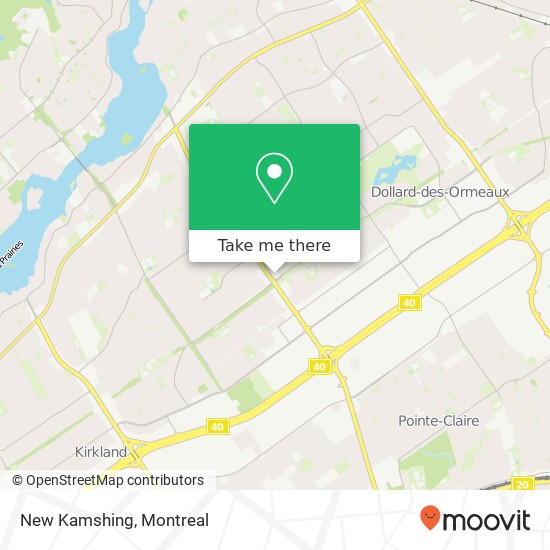 New Kamshing, 3811 Boulevard St-Jean Dollard-des Ormeaux, QC H9G 1X2 map