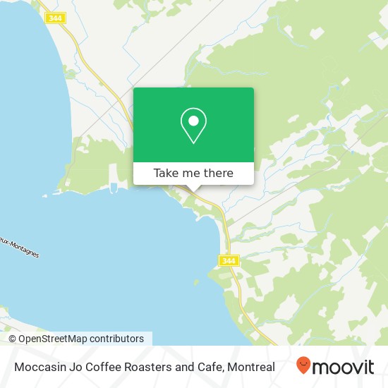 Moccasin Jo Coffee Roasters and Cafe, 1401 Rang Ste-Philomène Oka, QC J0N map