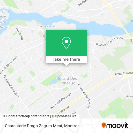 Charcuterie Drago Zagreb Meat map