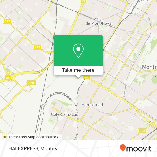 THAI EXPRESS, 5510 Rue Jean-Talon O Montréal, QC H4P 2T5 map