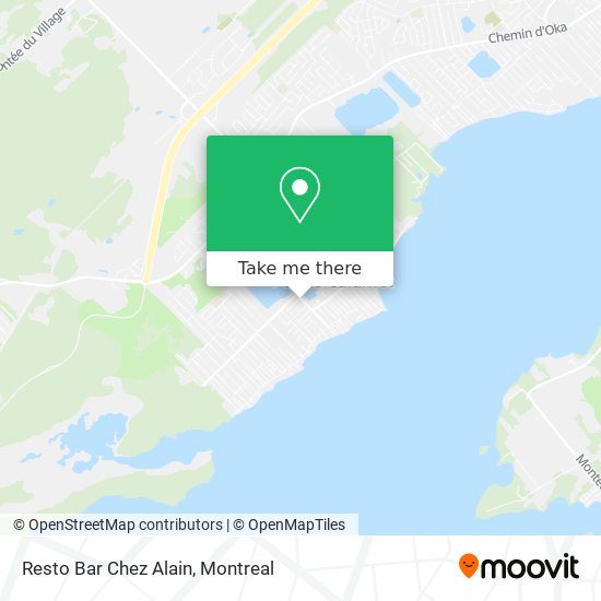 Resto Bar Chez Alain map
