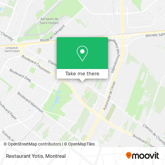 Restaurant Yotis map