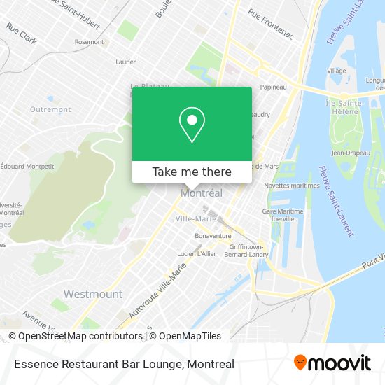 Essence Restaurant Bar Lounge map