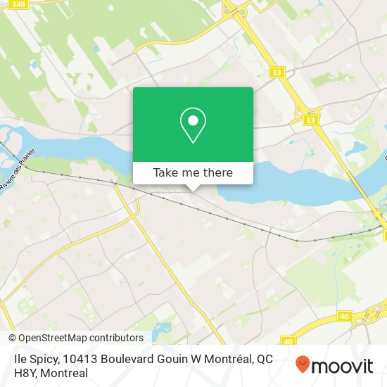 Ile Spicy, 10413 Boulevard Gouin W Montréal, QC H8Y map