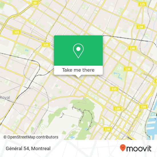 Général 54, 5145 Boulevard St-Laurent Montréal, QC H2T map