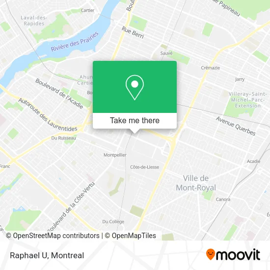 Raphael U map