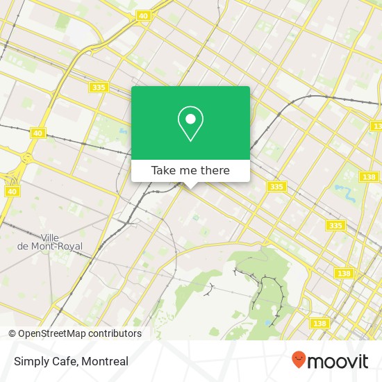 Simply Cafe, 5987 Avenue du Parc Montréal, QC H2V 4H4 map