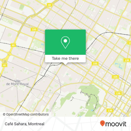 Café Sahara, 5987 Avenue du Parc Montréal, QC H2V map