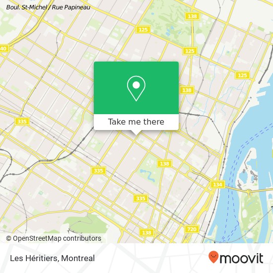 Les Héritiers, 1915 Avenue du Mont-Royal E Montréal, QC H2H 1J3 map