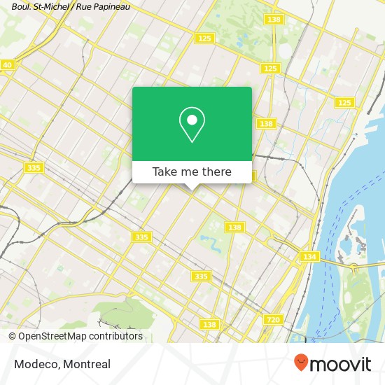 Modeco, 1827 Avenue du Mont-Royal E Montréal, QC H2H 1J2 map