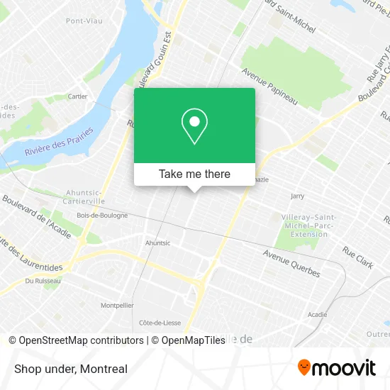 Shop under map
