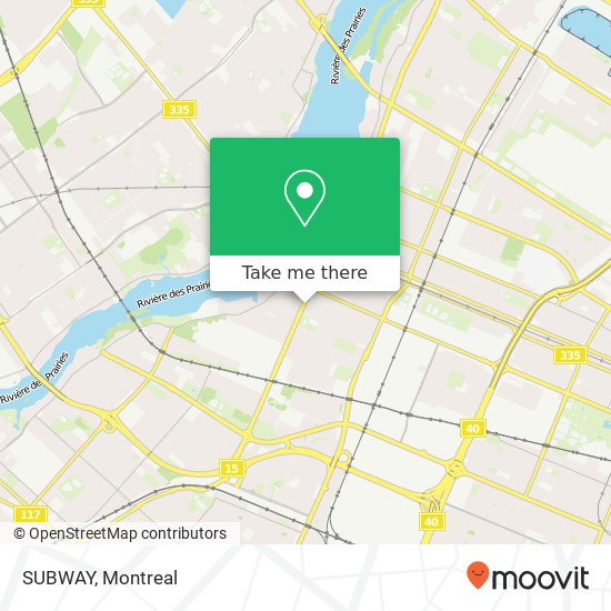 SUBWAY, 120 Boulevard Henri-Bourassa O Montréal, QC H3L 1N1 map