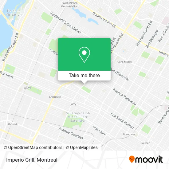 Imperio Grill map