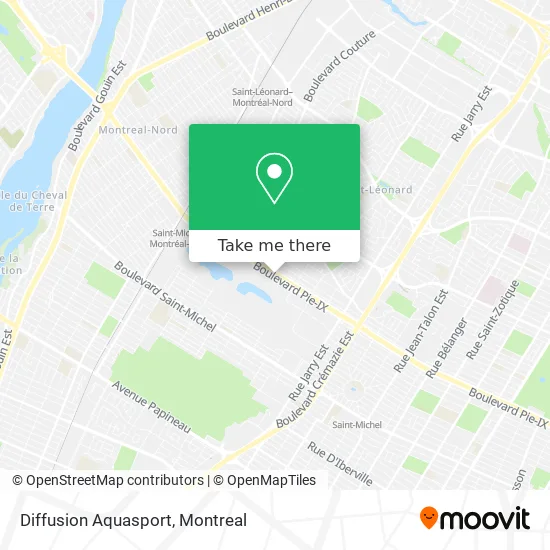 Diffusion Aquasport map