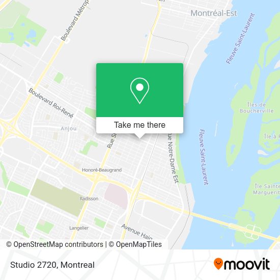 Studio 2720 map