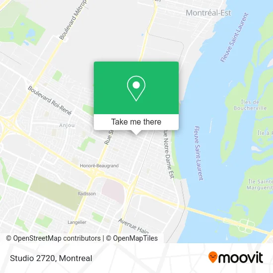 Studio 2720 map