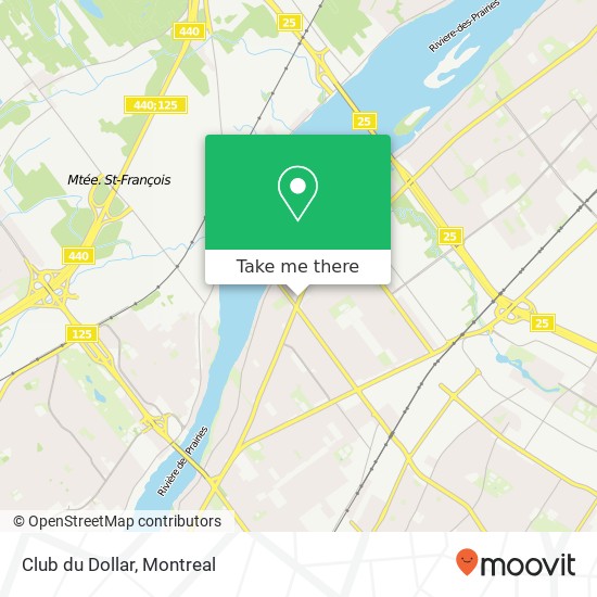 Club du Dollar, 5819 Boulevard Léger Montréal, QC H1G map