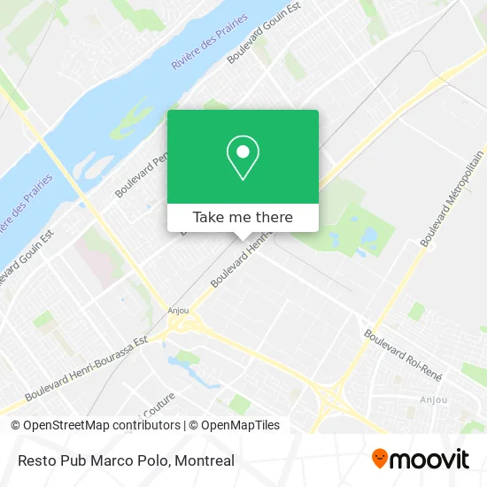 Resto Pub Marco Polo map