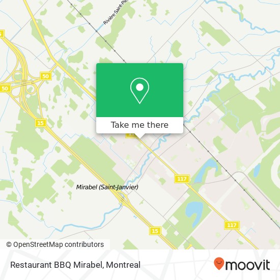 Restaurant BBQ Mirabel, 13957 Boulevard du Curé-Labelle Mirabel, QC J7J map