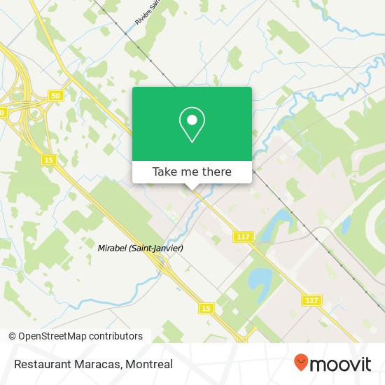 Restaurant Maracas, 13850 Boulevard du Curé-Labelle Mirabel, QC J7J 1L3 map