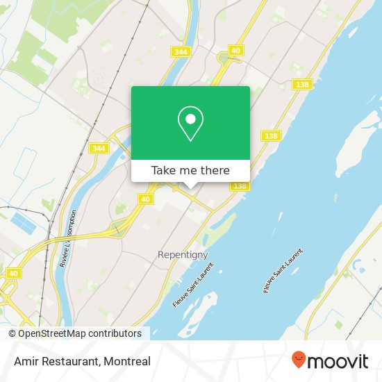 Amir Restaurant, 85 Boulevard Brien Repentigny, QC J6A 8B6 map