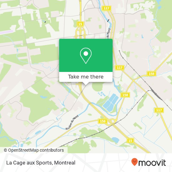 La Cage aux Sports, 1055 Boulevard du Grand-Héron St-Jérôme, QC J7Y map