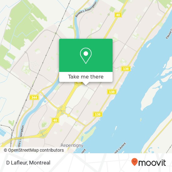 D Lafleur, 118 Boulevard Industriel Repentigny, QC J6A map