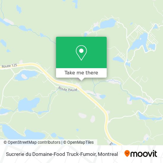 Sucrerie du Domaine-Food Truck-Fumoir map