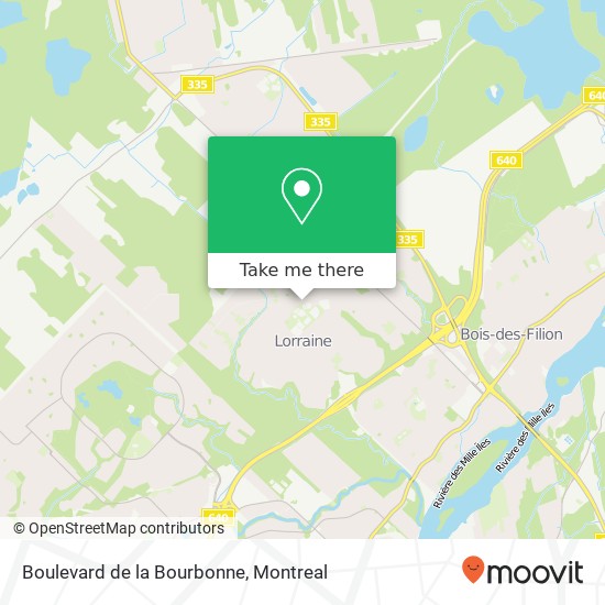 Boulevard de la Bourbonne map