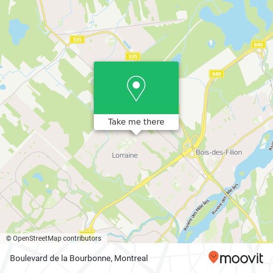 Boulevard de la Bourbonne map