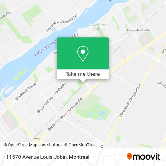 11570 Avenue Louis-Jobin map