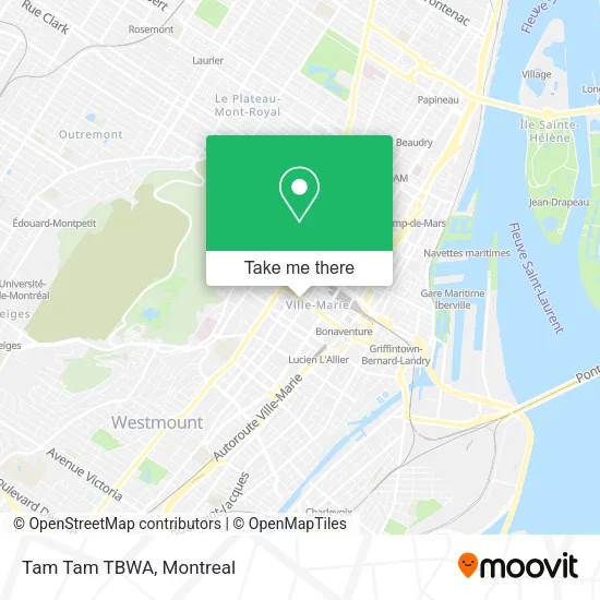 Tam Tam TBWA map