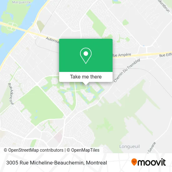 3005 Rue Micheline-Beauchemin map