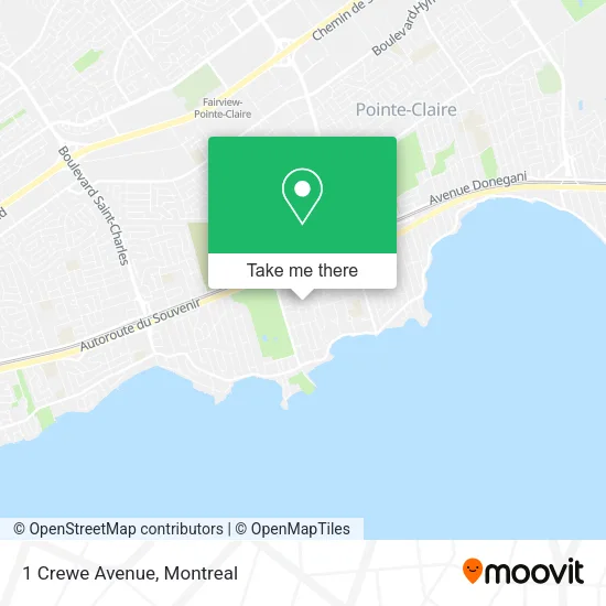 1 Crewe Avenue map