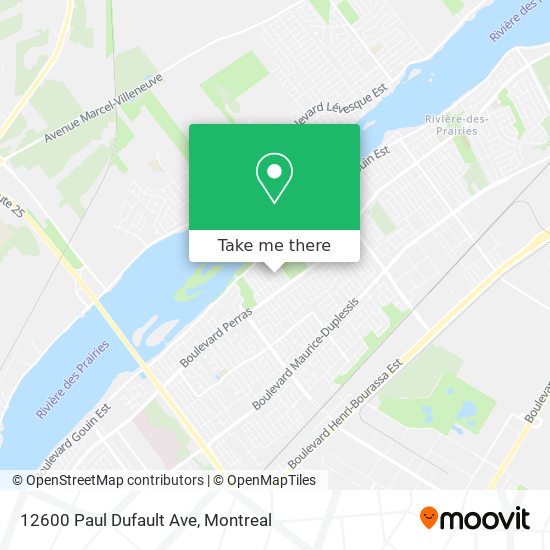 12600 Paul Dufault Ave map
