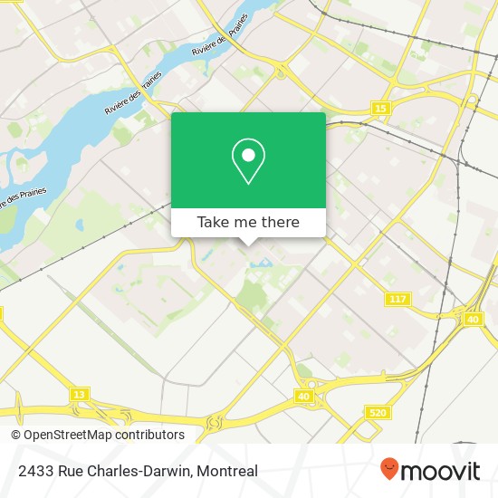 2433 Rue Charles-Darwin map