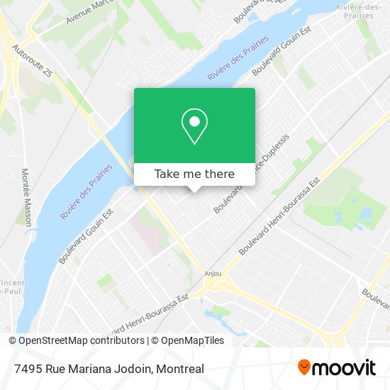 7495 Rue Mariana Jodoin map