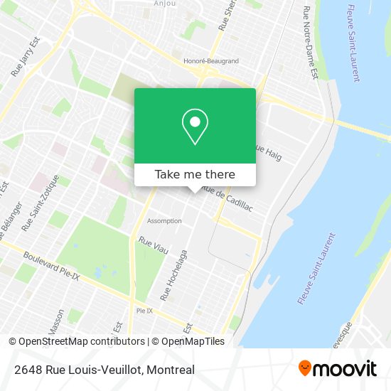 2648 Rue Louis-Veuillot map