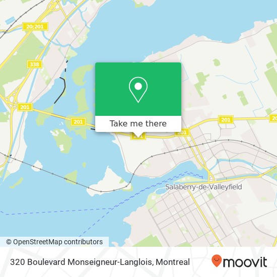 320 Boulevard Monseigneur-Langlois map