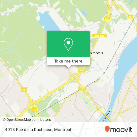 4013 Rue de la Duchesse map