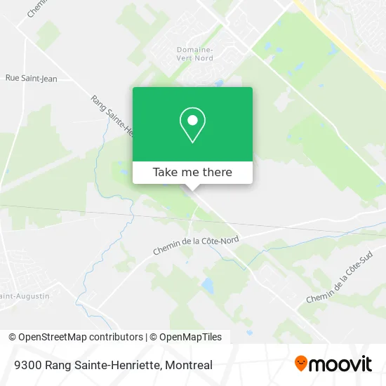 9300 Rang Sainte-Henriette map
