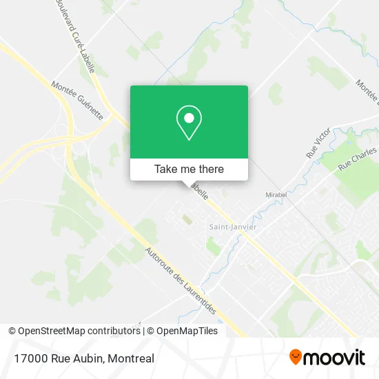 17000 Rue Aubin map