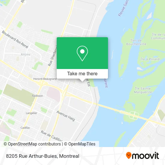 8205 Rue Arthur-Buies map